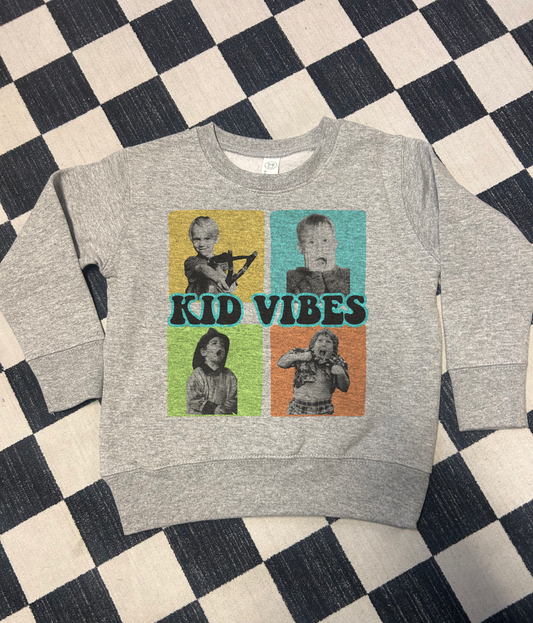 Kid Vibes Toddler Crewneck