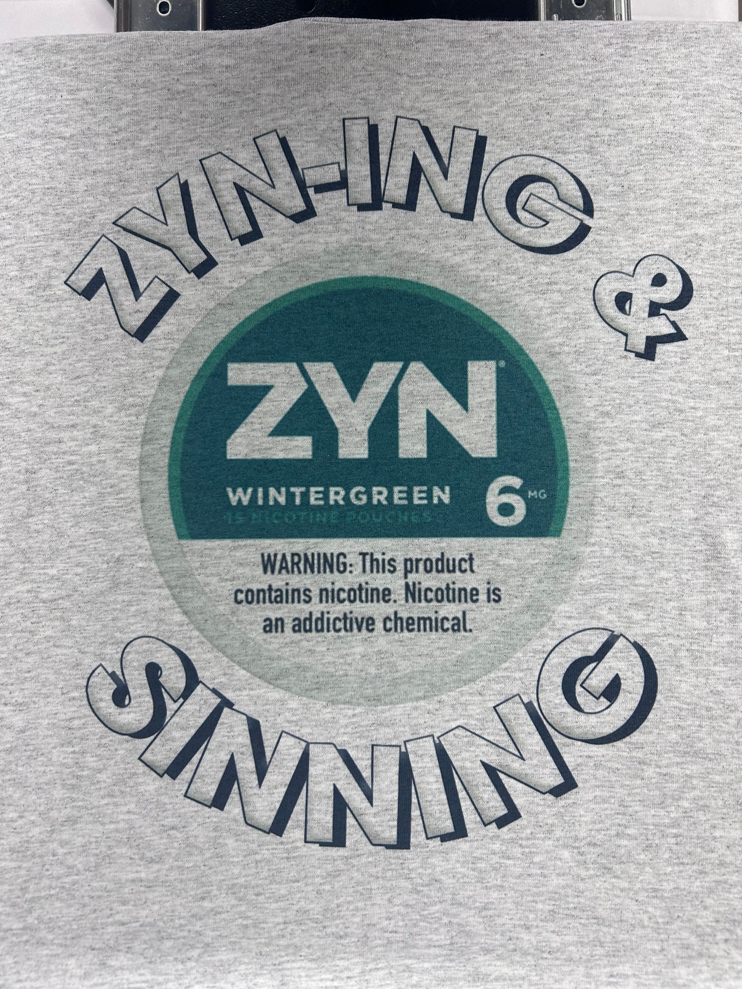 Zyn-ing and Sinning Tee