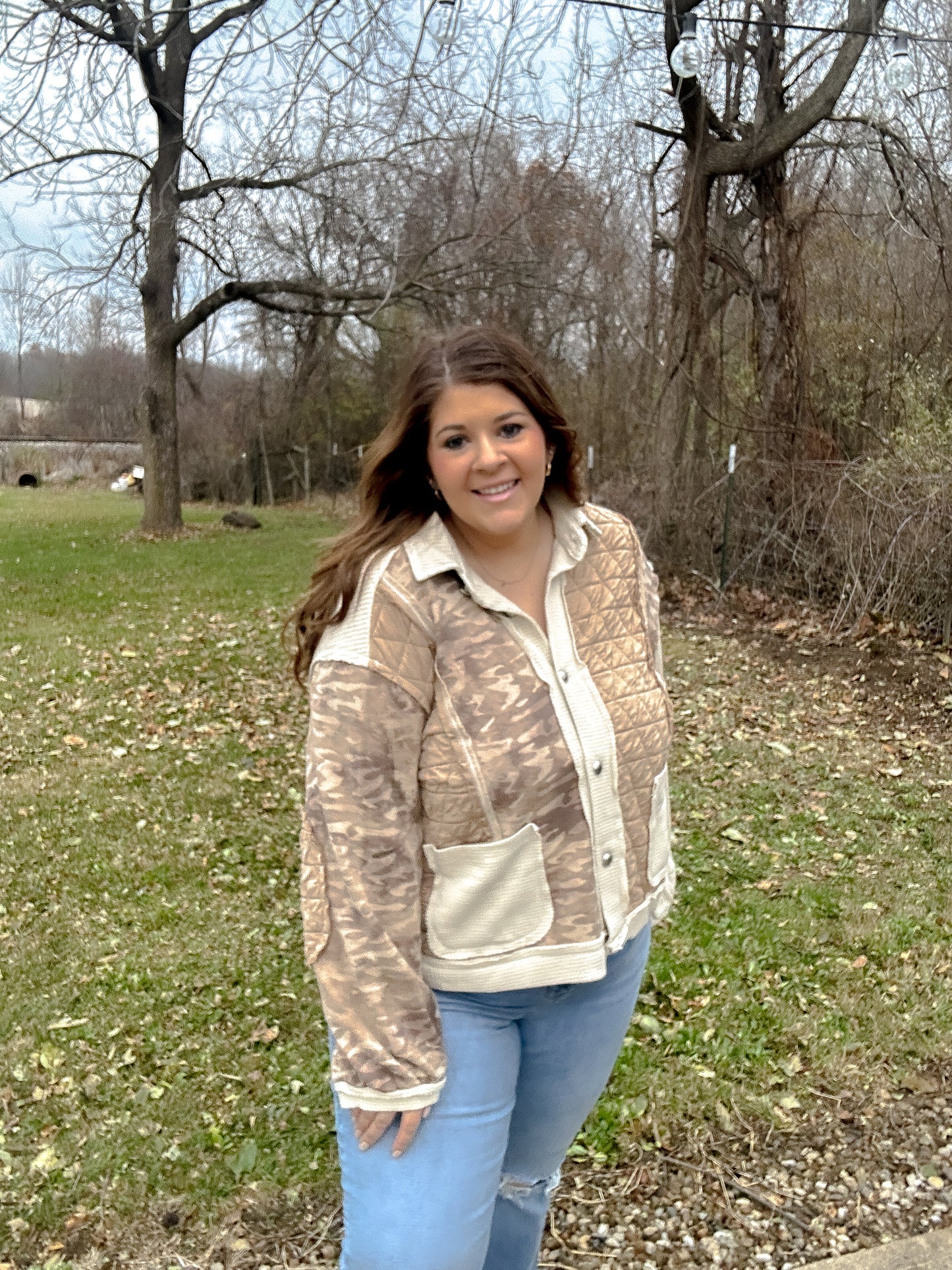 Outlander Quilted Button-Up