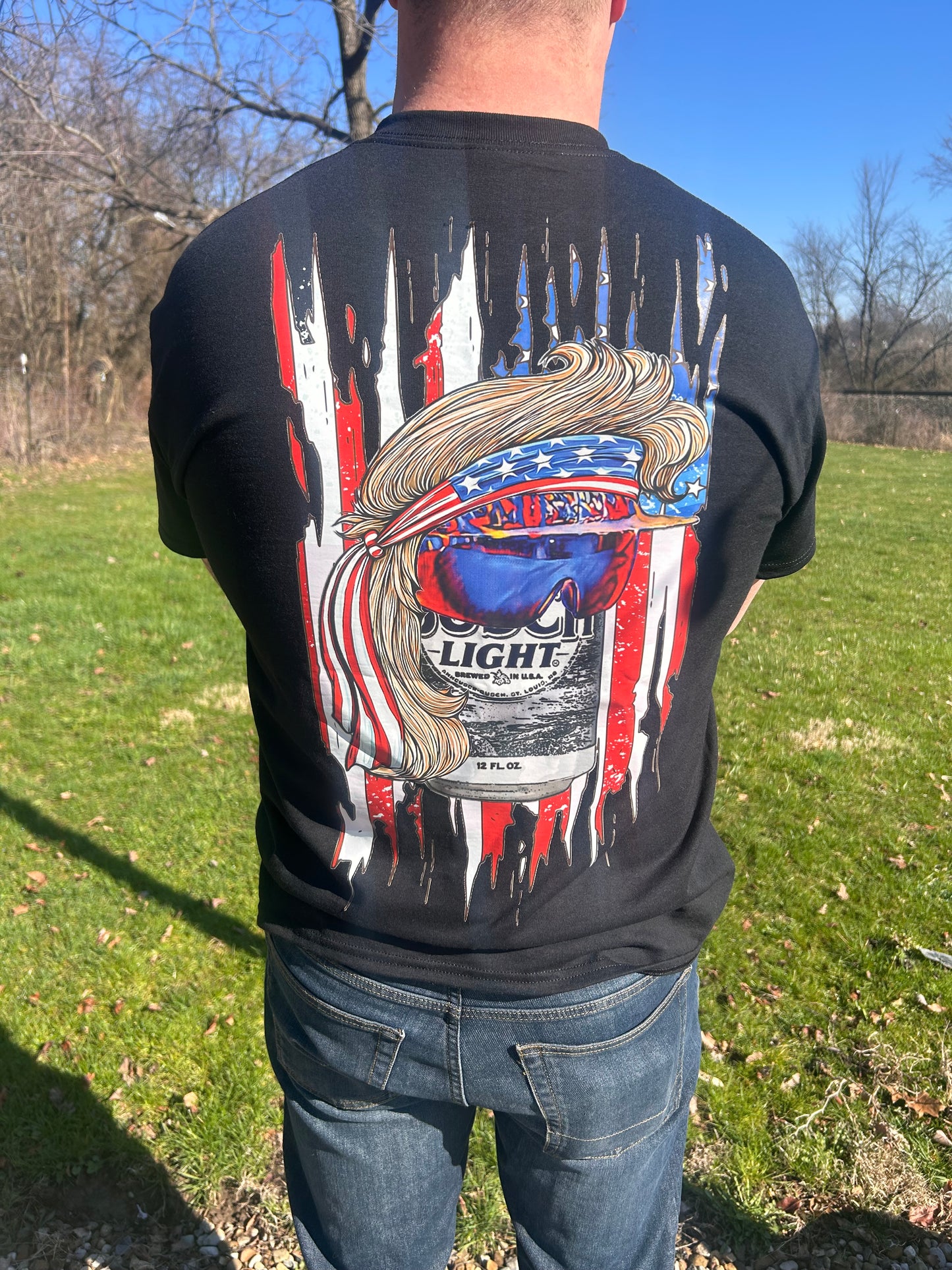 Beer Can Mullet Tee