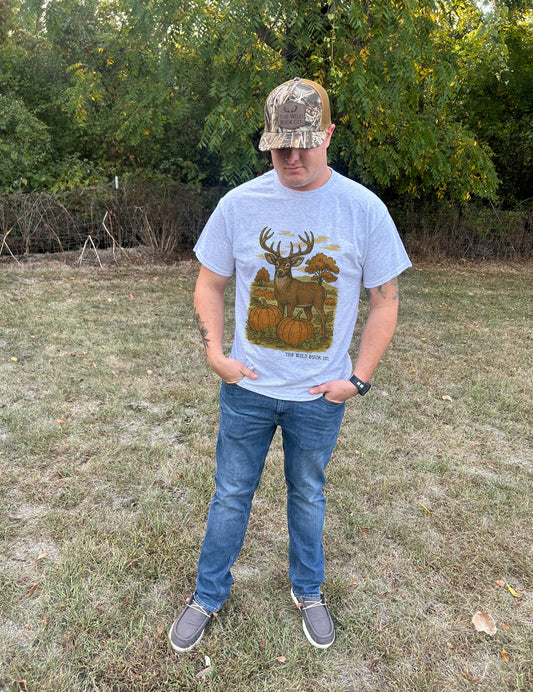 Buck Deer Pumpkin Patch