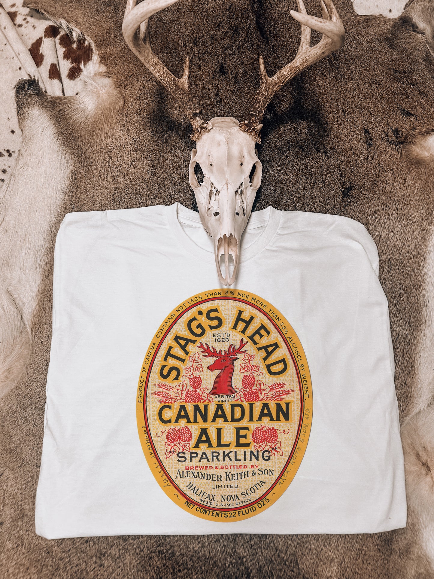 Vintage Stag’s Head Canadian Ale Tee