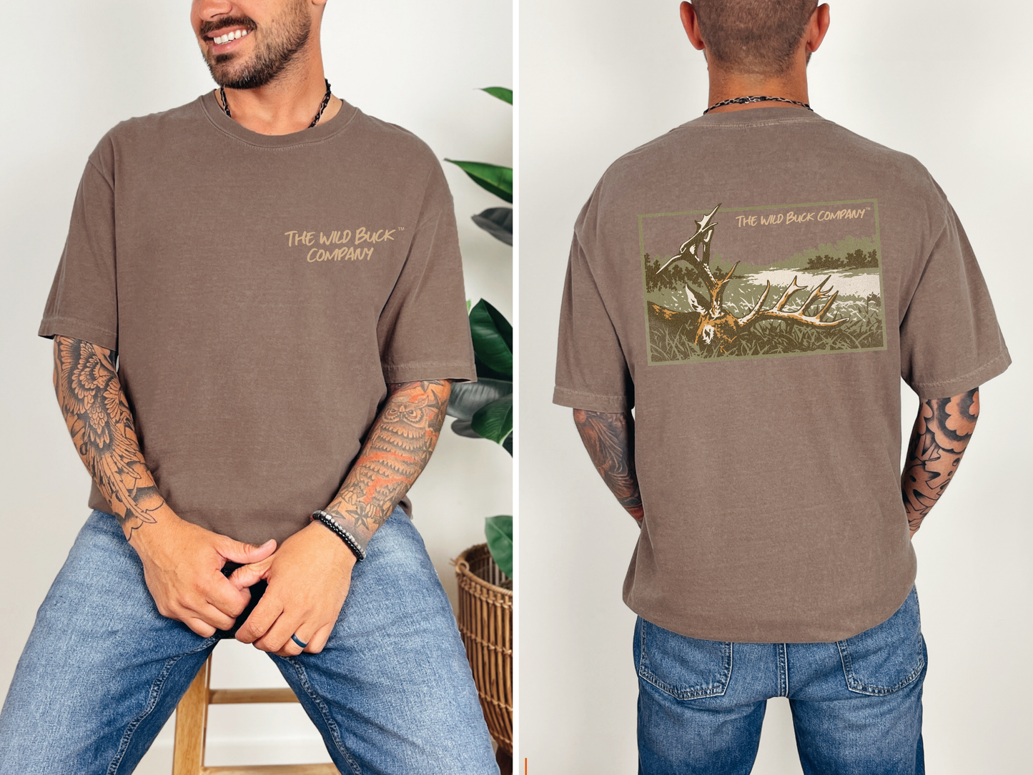Buck Down Tee