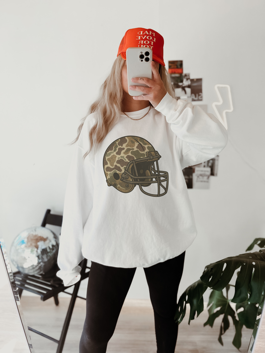 Duck Camo Helmet