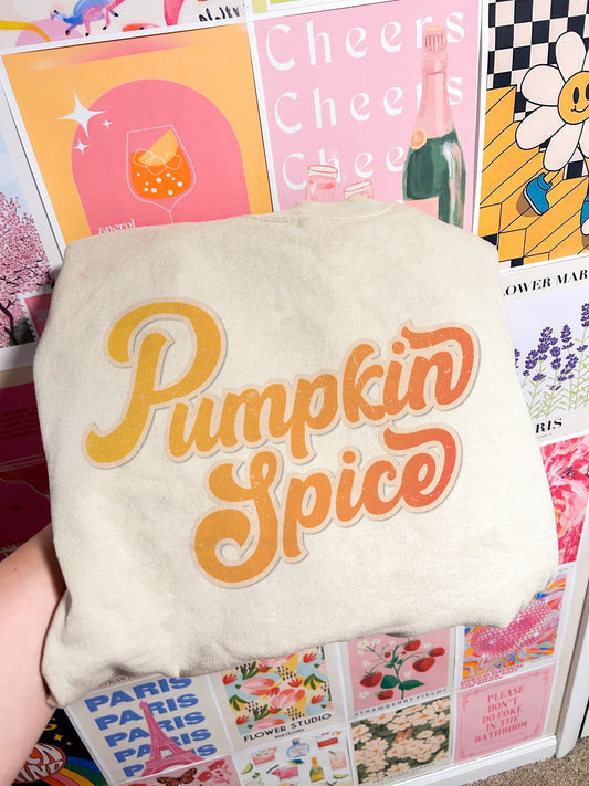 Pumpkin Spice Crewneck Sweatshirt