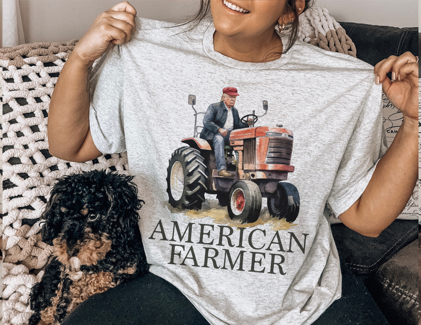 Anerican Farmer Trump Tee