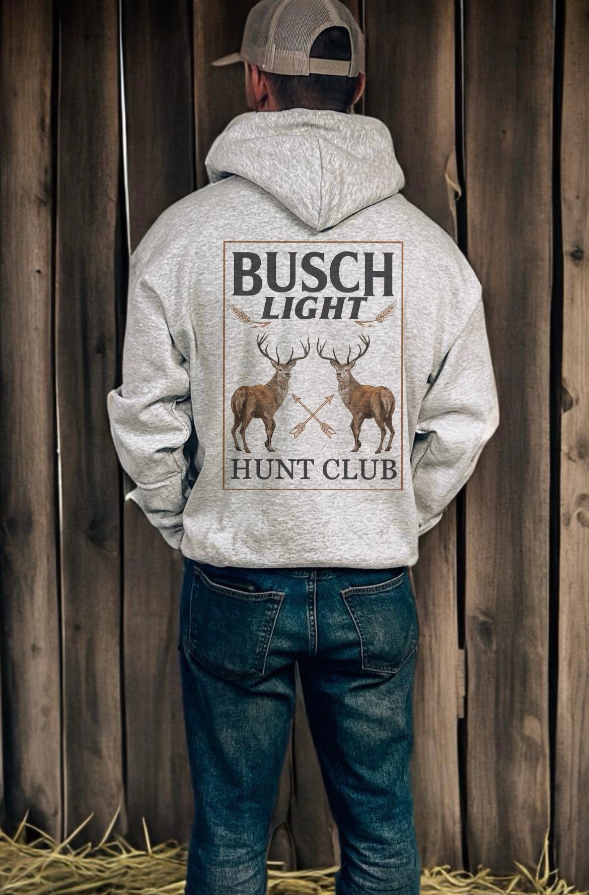 Busch Light Hunt Club - Hooded Sweatshirt