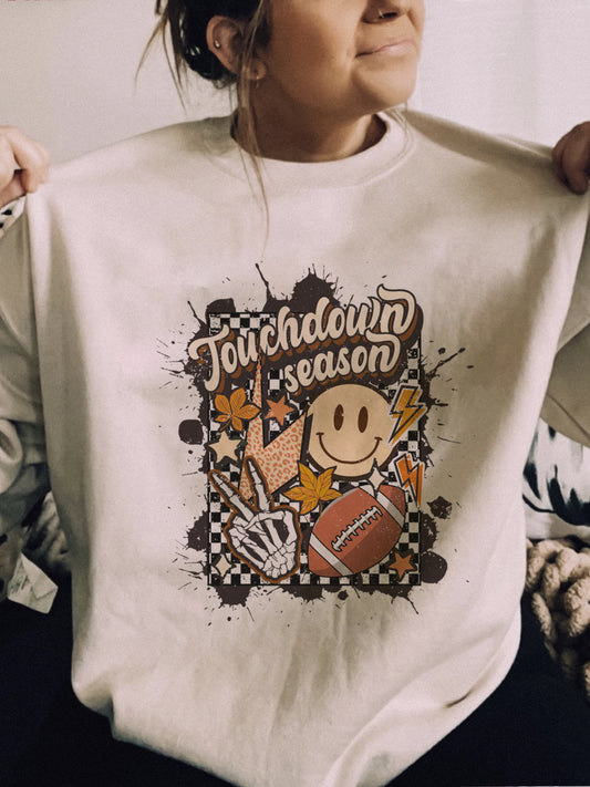 Touchdown Season Crewneck Sweatshirt