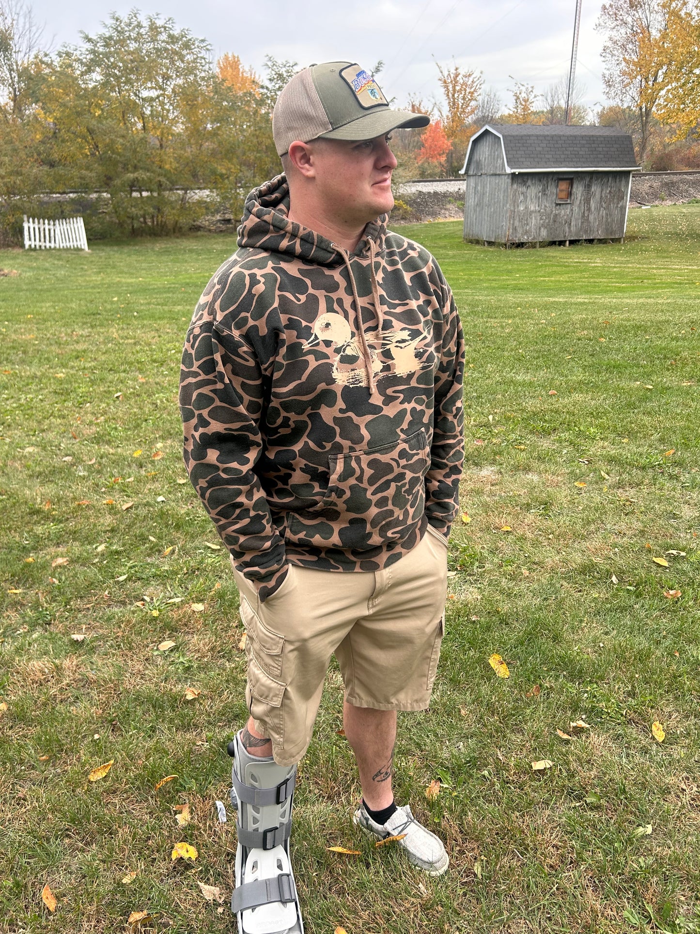 Duck Camo - Hooded Sweatshirt