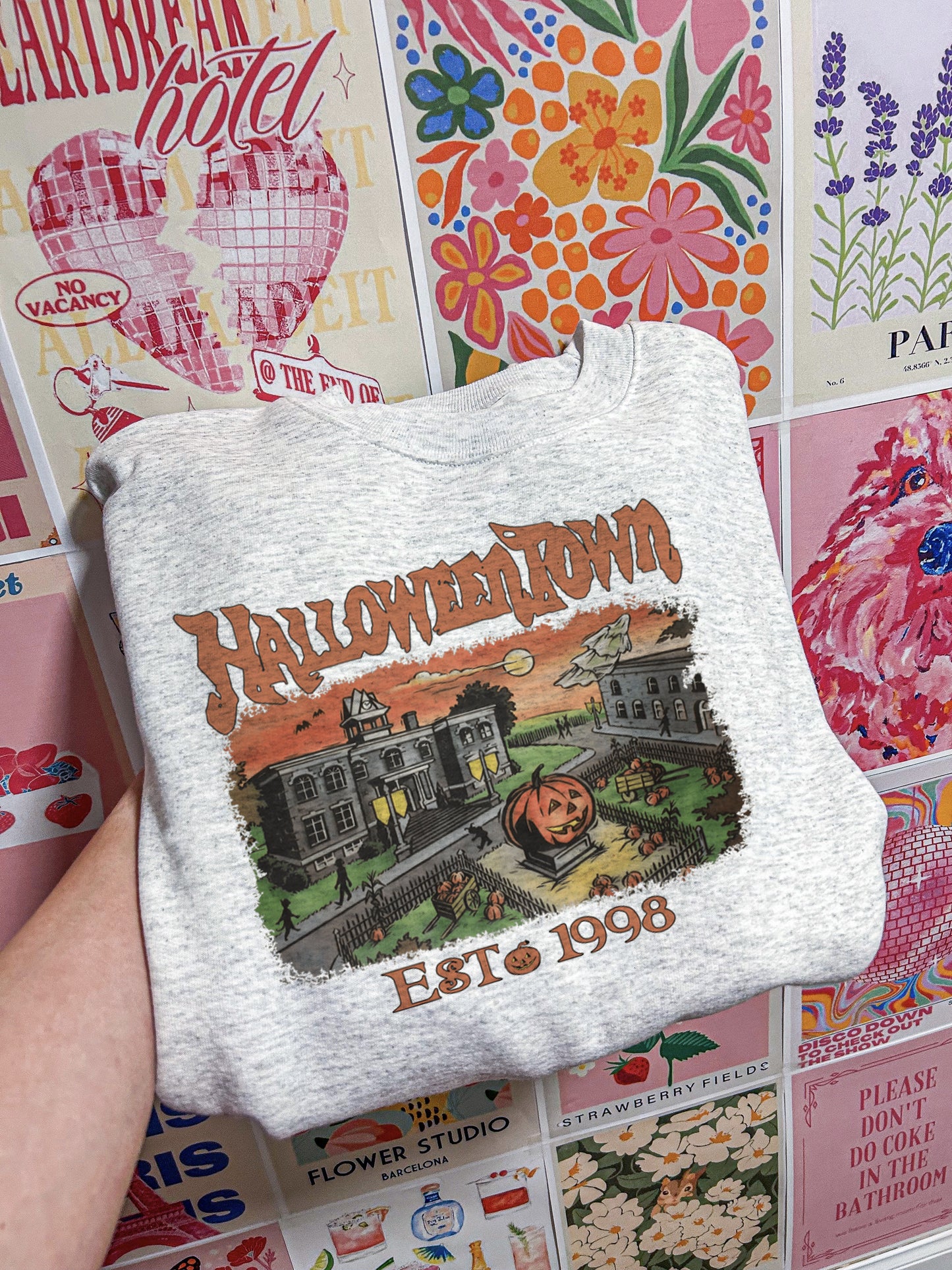 Vintage Halloweentown Crewneck Sweatshirt