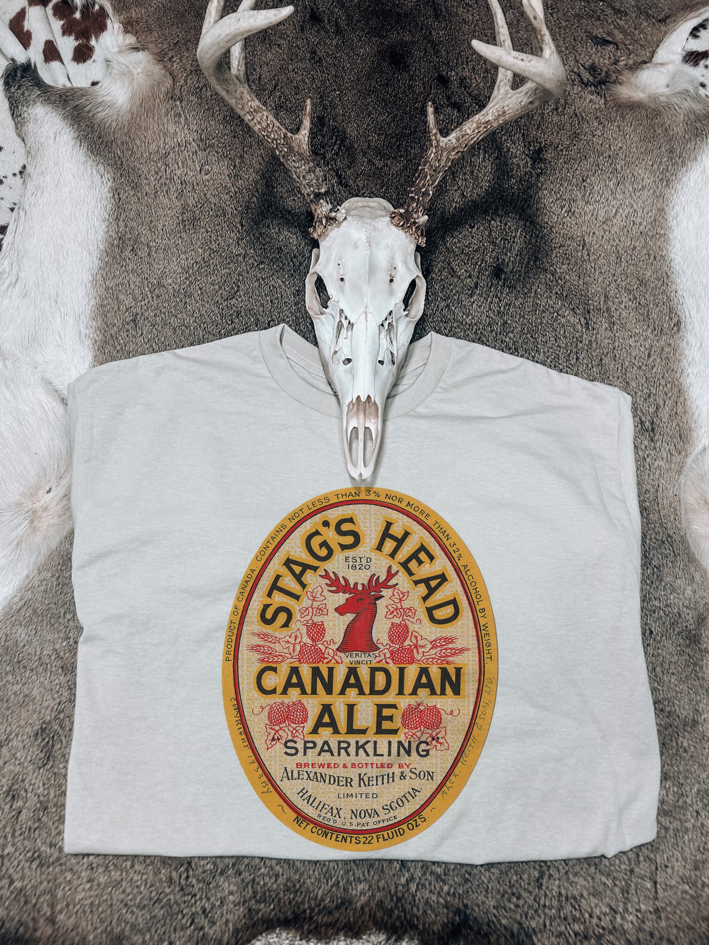 Vintage Stag’s Head Canadian Ale Tee