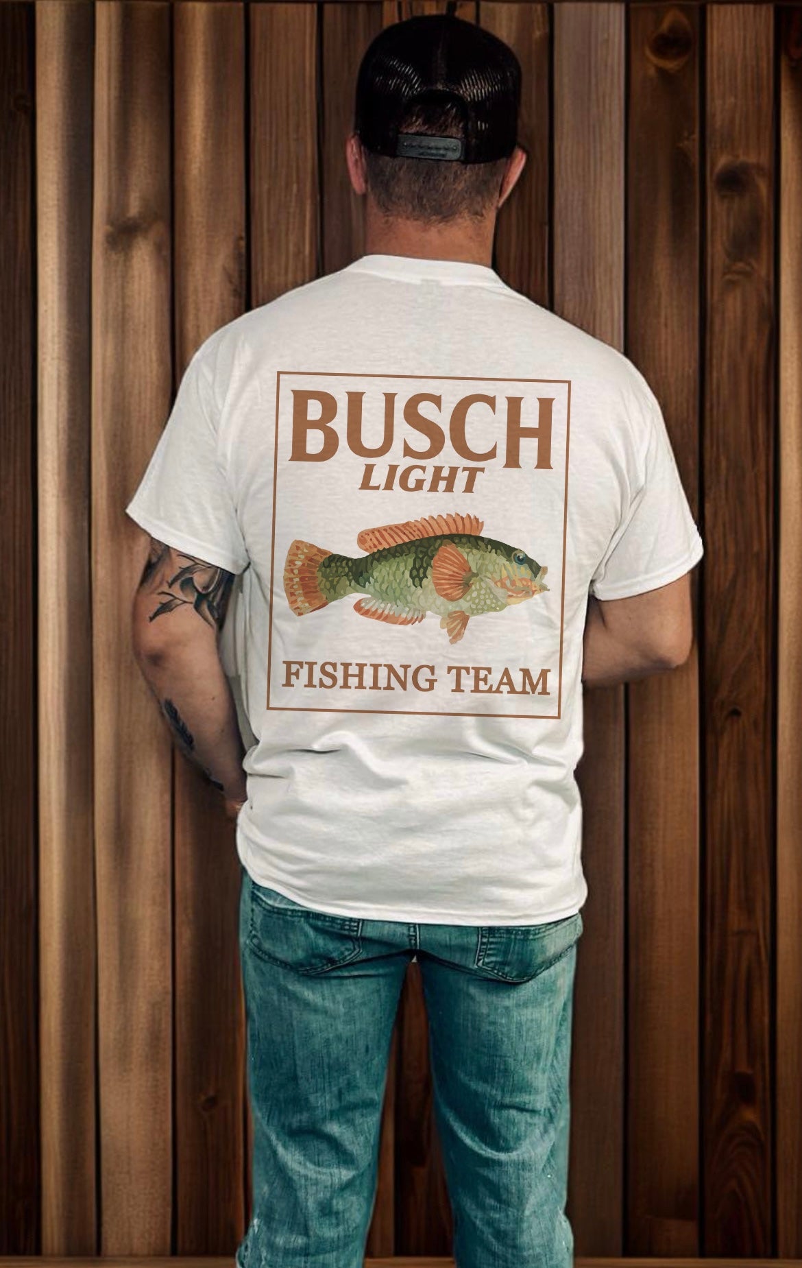 Busch Light Fishing Team Tee