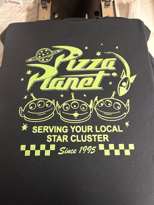 Pizza Planet Tee GLOW IN THE DARK