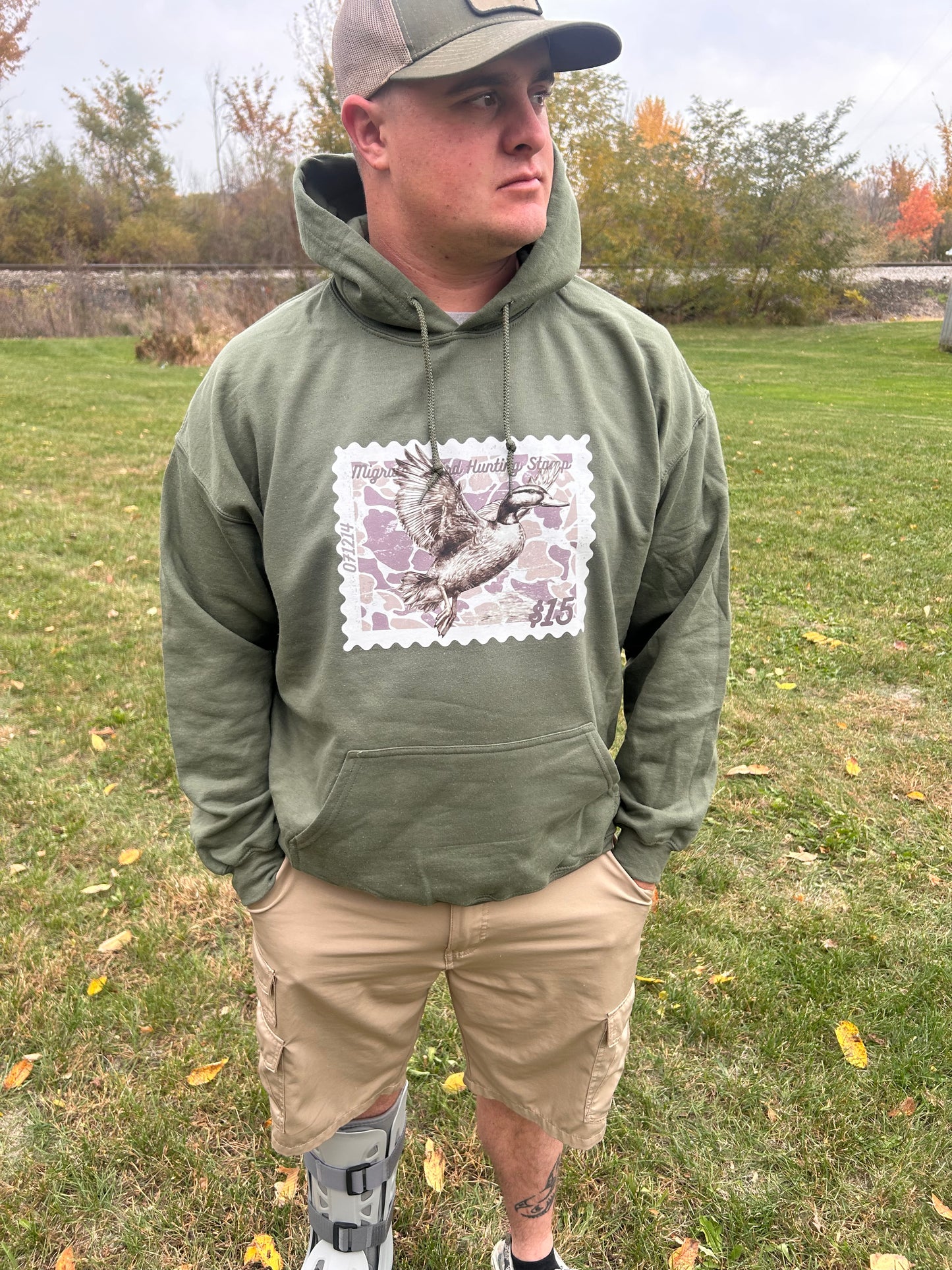 Duck Stamp - Hooded Sweatshirt