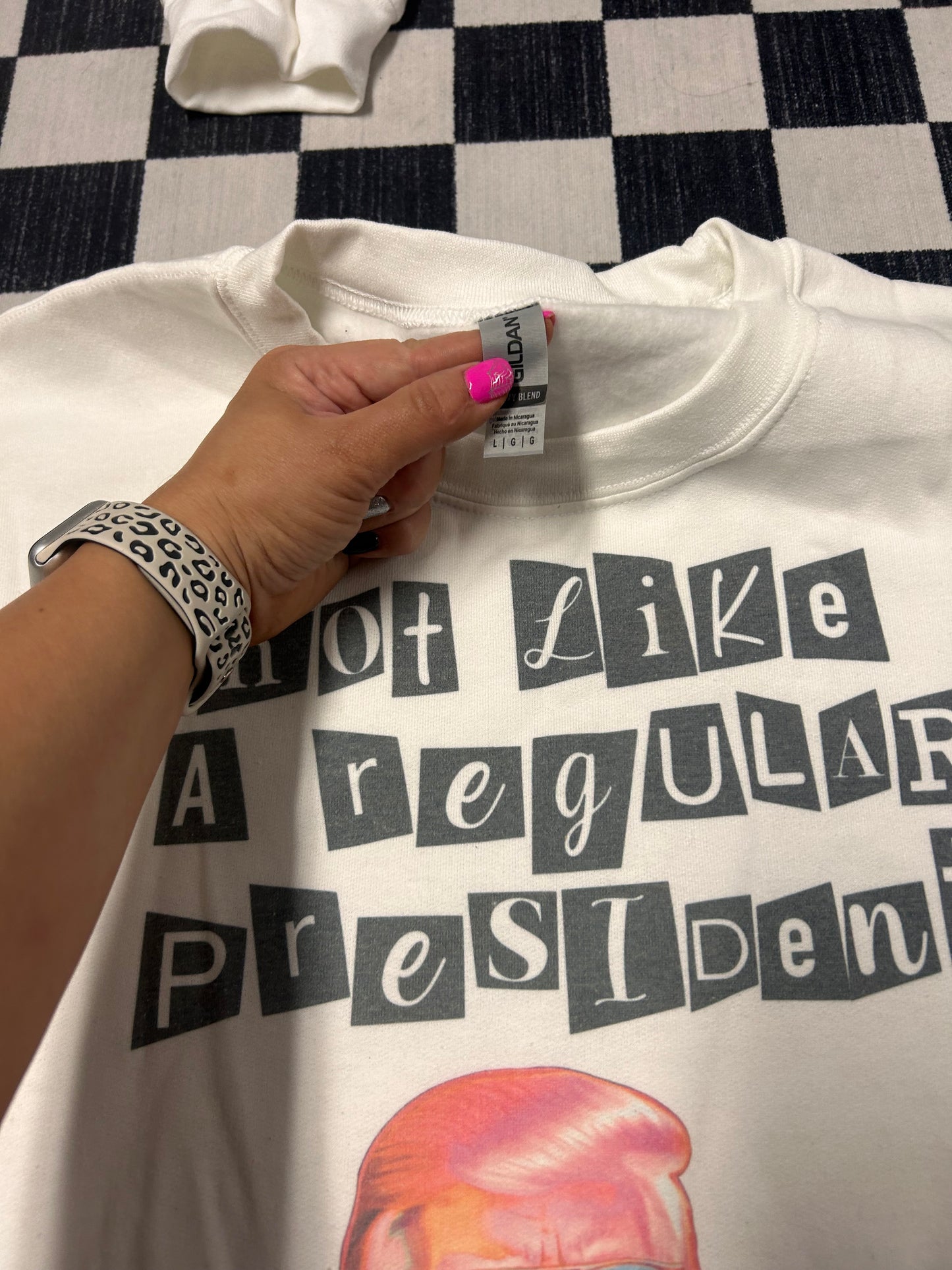 Not Like A Regular President Crewneck (Large)