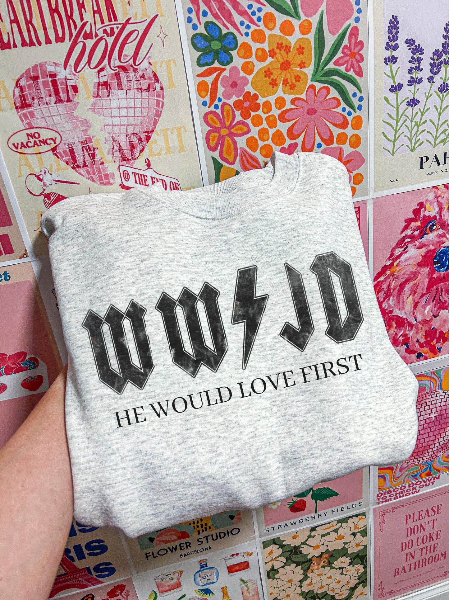 WWJD Crewneck Sweatshirt