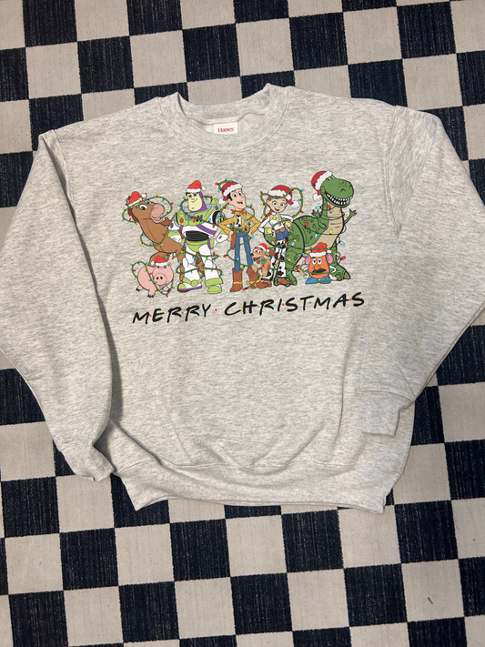 Merry Christmas Toys Youth Crewneck