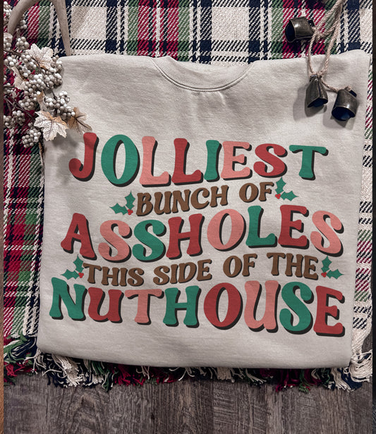 Jolliest Bunch Crewneck Sweatshirt