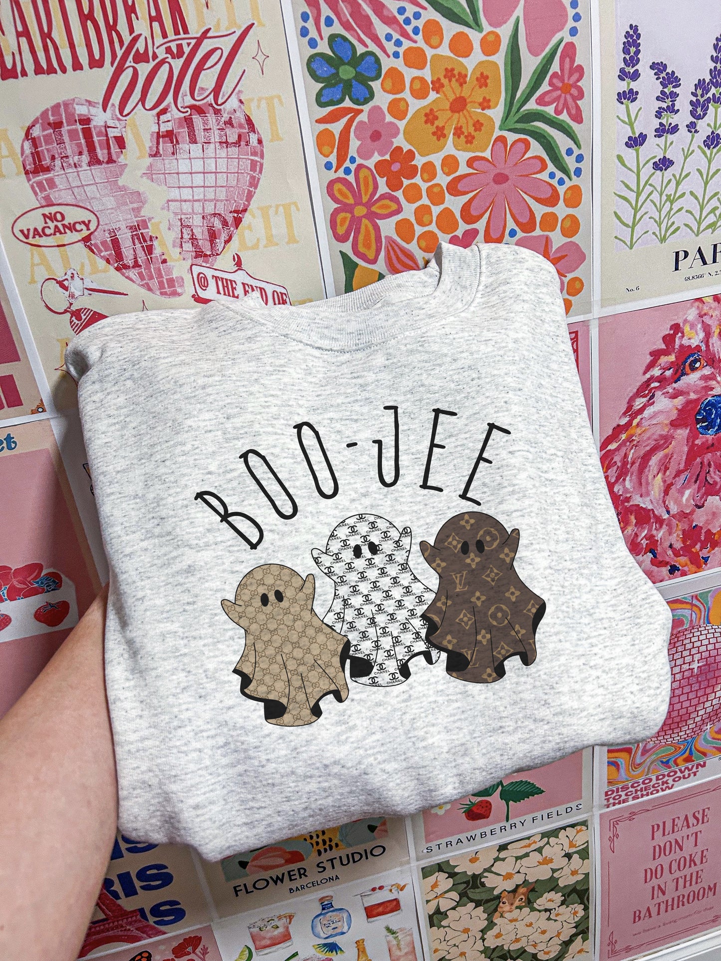 Boo-Jee Ghosts Crewneck Sweatshirt