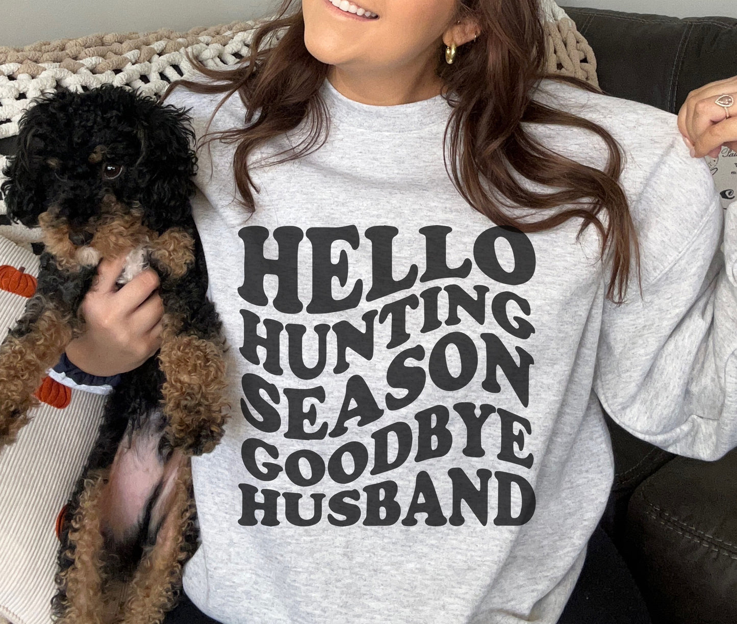 Hunting Husband Crewneck Sweatshirt