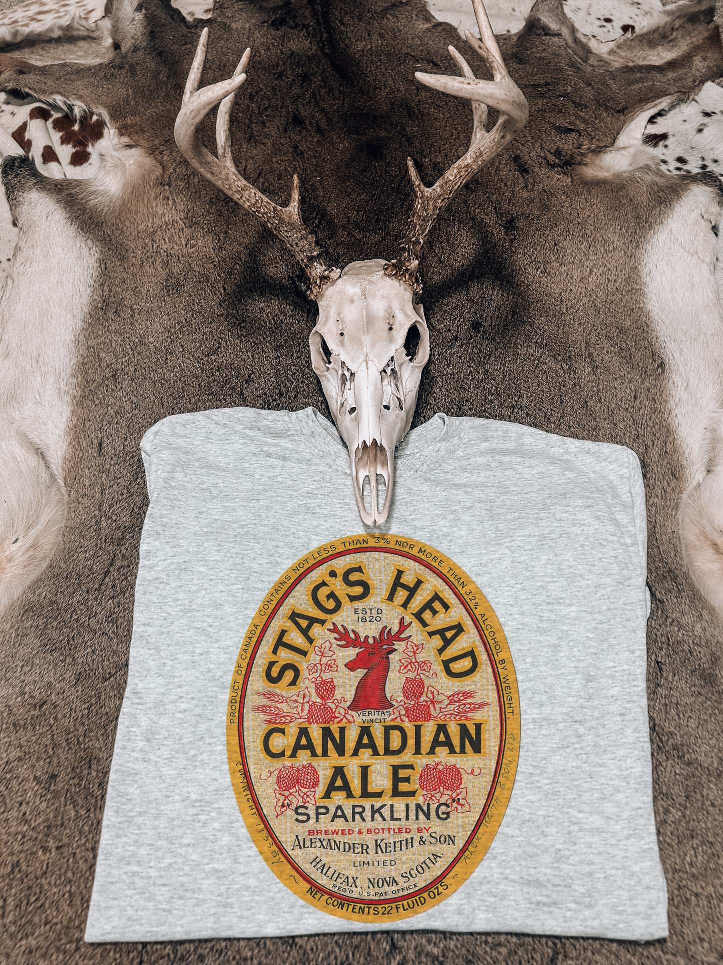 Vintage Stag’s Head Canadian Ale Tee