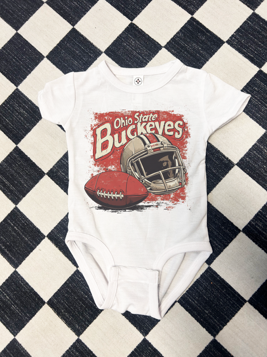 Buckeyes Football Onesie