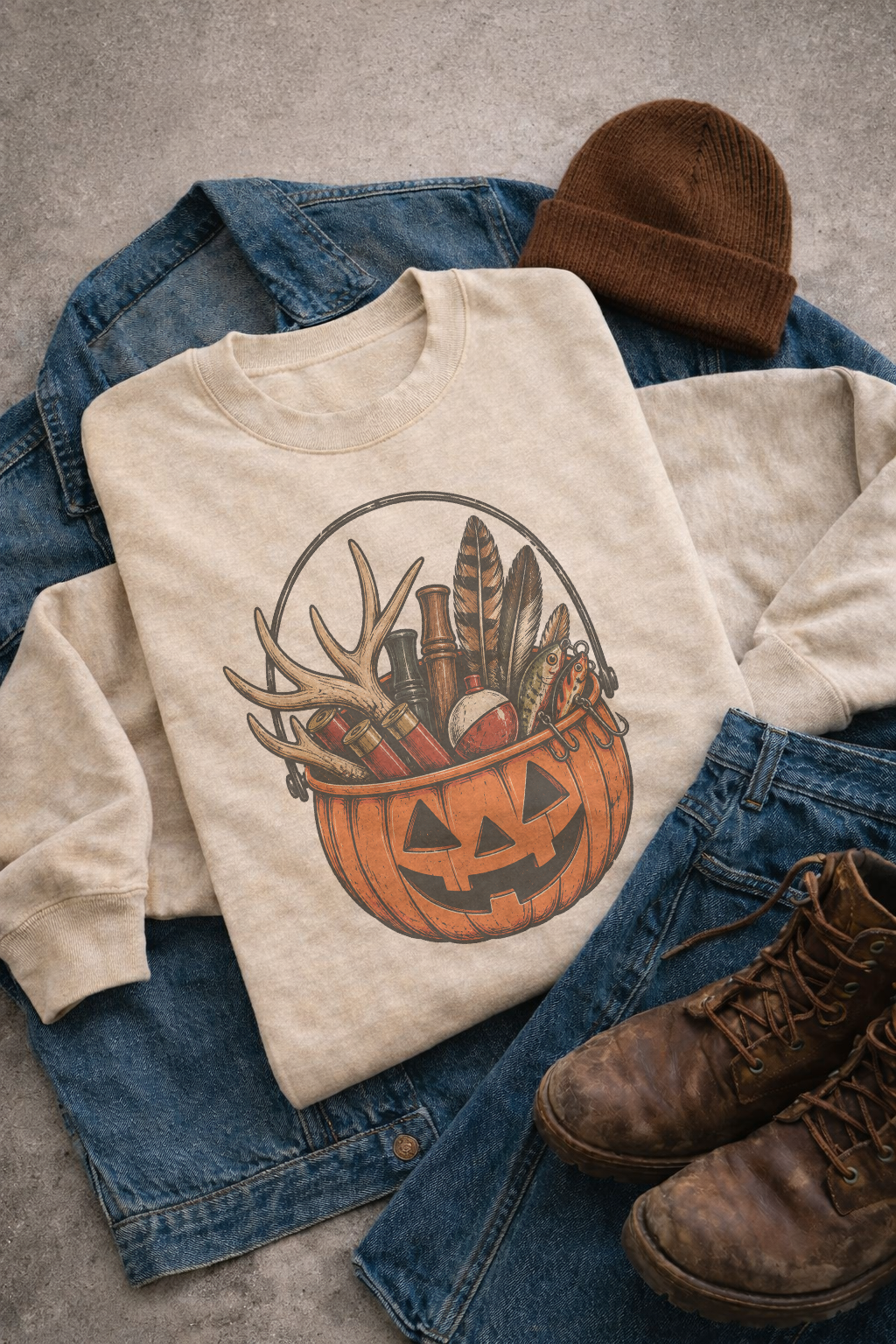 Trick or Track Hunting Halloween
