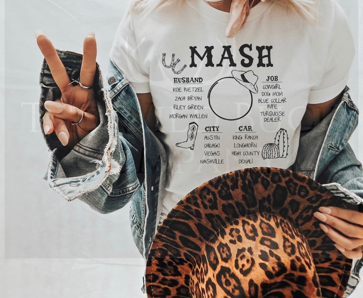 Western MASH Tee