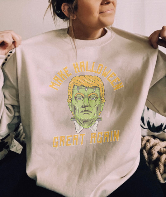 Make Halloween Great Again Crewneck Sweatshirt