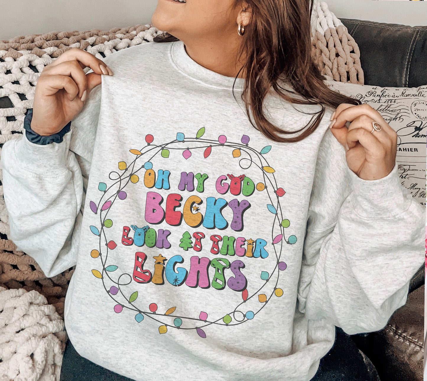 Oh My God Becky Crewneck Sweatshirt