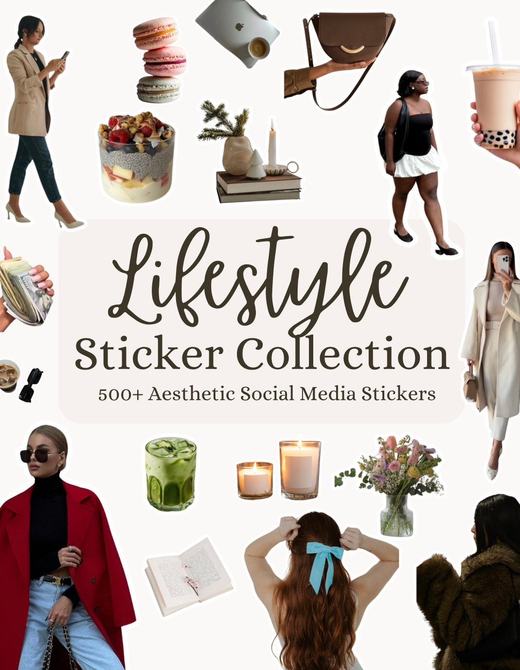 Creator Lifestyle Sticker Collection (500+ Sticker)