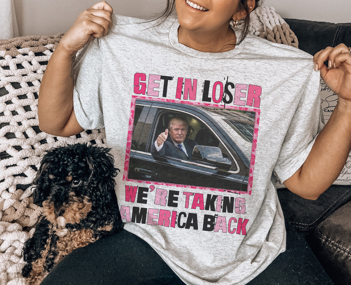 Get In Loser Trump Tee