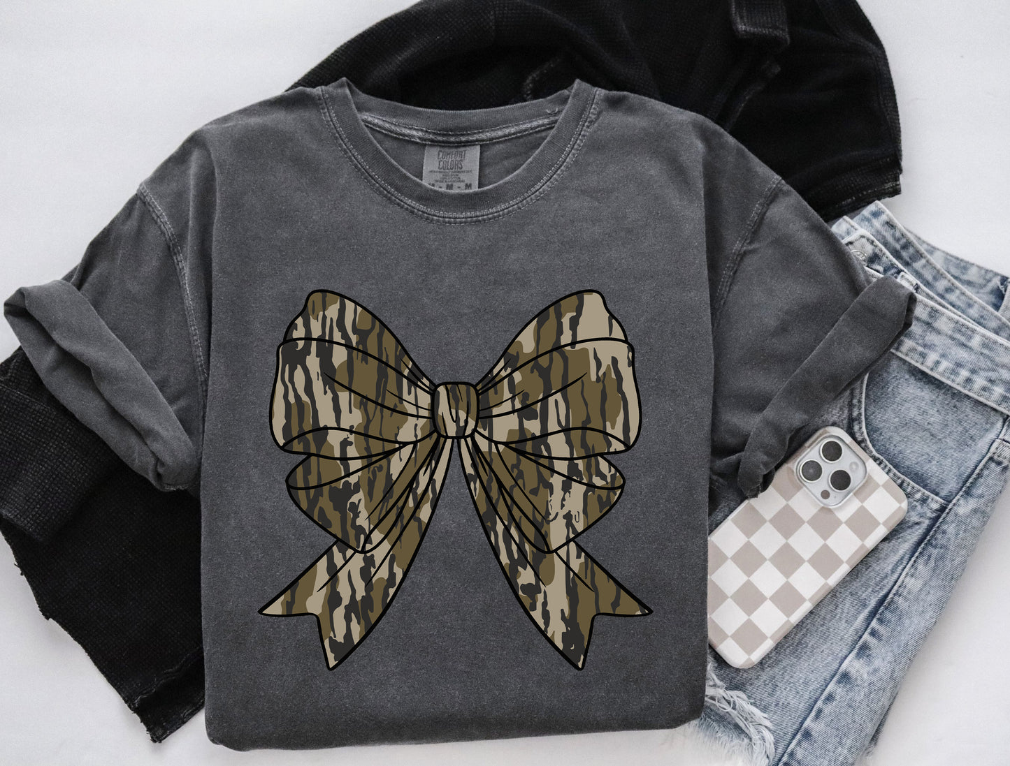 Camo Bow Tee