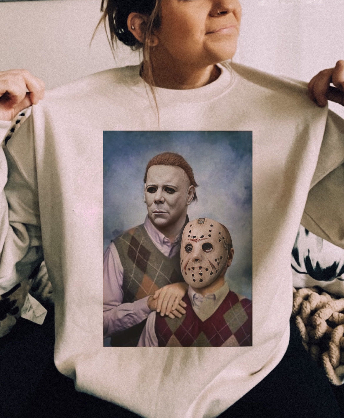 Step Brothers Horror Crewneck Sweatshirt