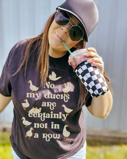 Ducks In A Row Tee