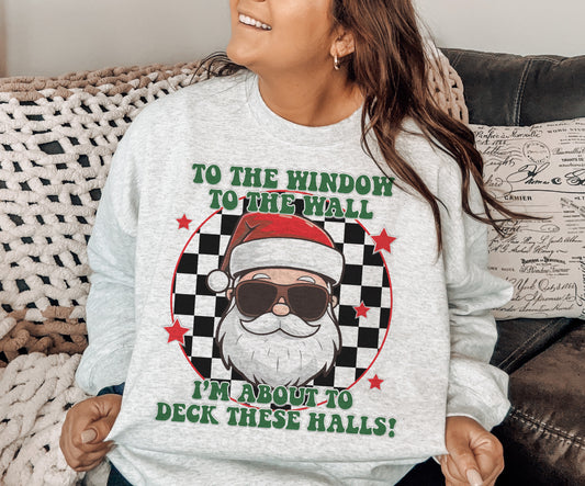 To The Window To The Wall Crewneck Sweatshirt