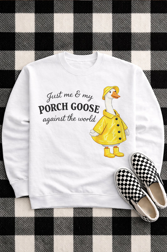 Porch Goose Against The World
