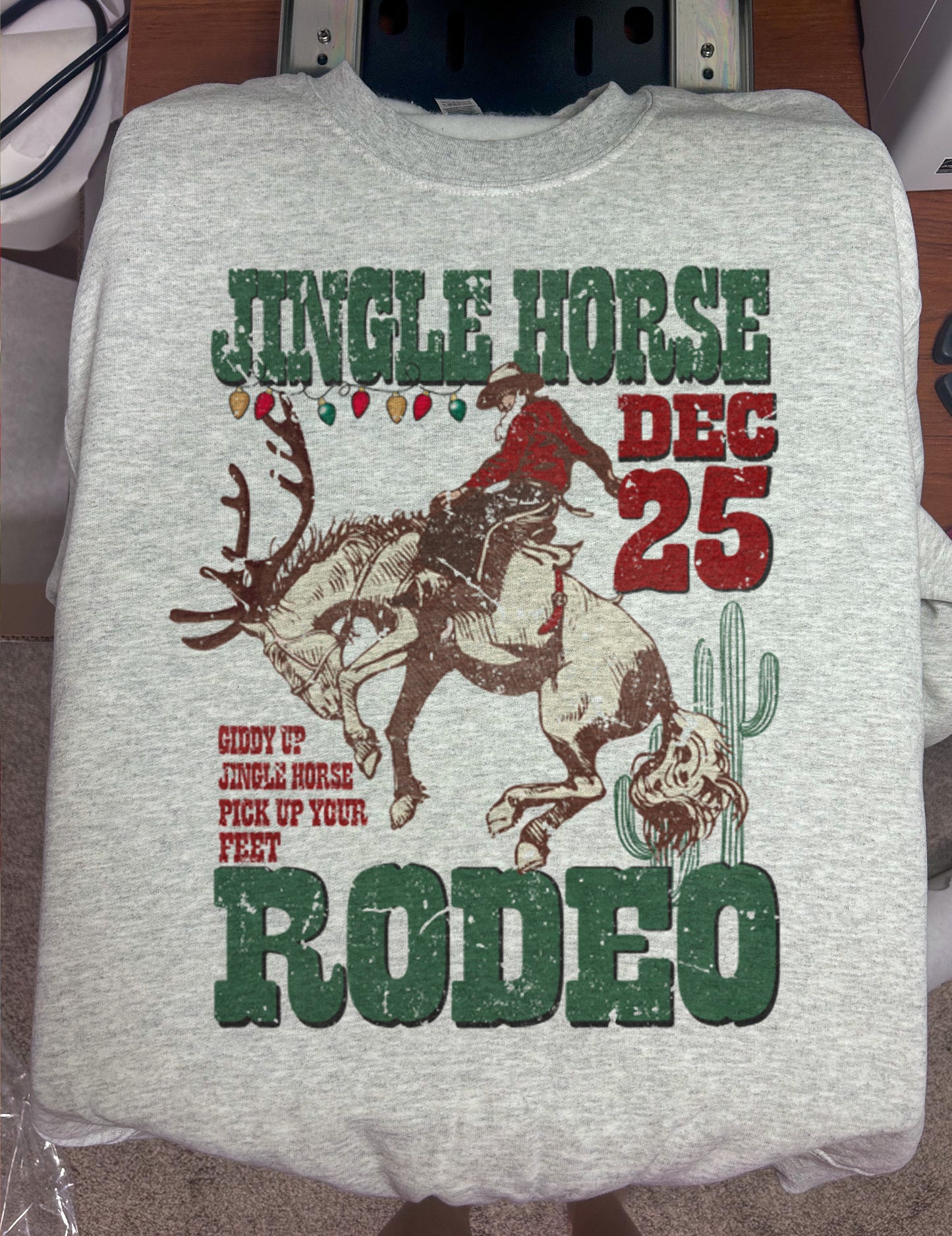 Jingle Horse Rodeo Sweatshirt