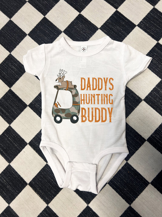 Daddys Hunting Buddy Onesie