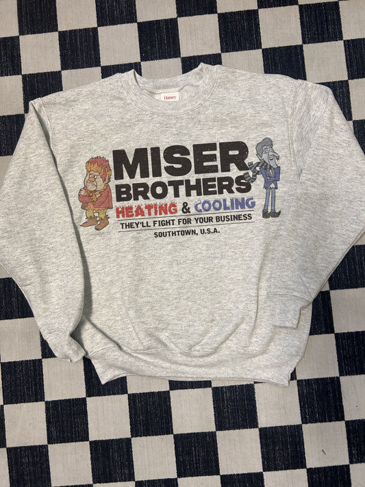 Miser Brothers Heating & Cooling Youth Crewneck