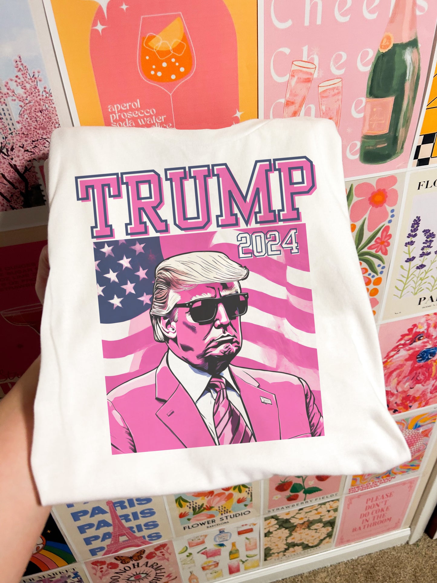 Pink Trump 2024 Tee