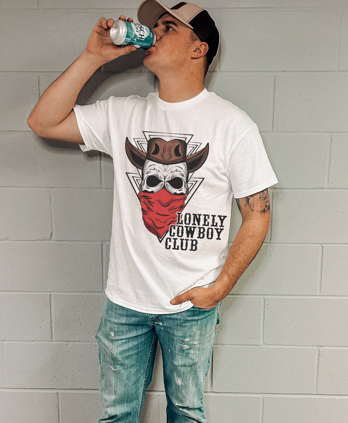 Lonely Cowboy Club Cowboy Tee