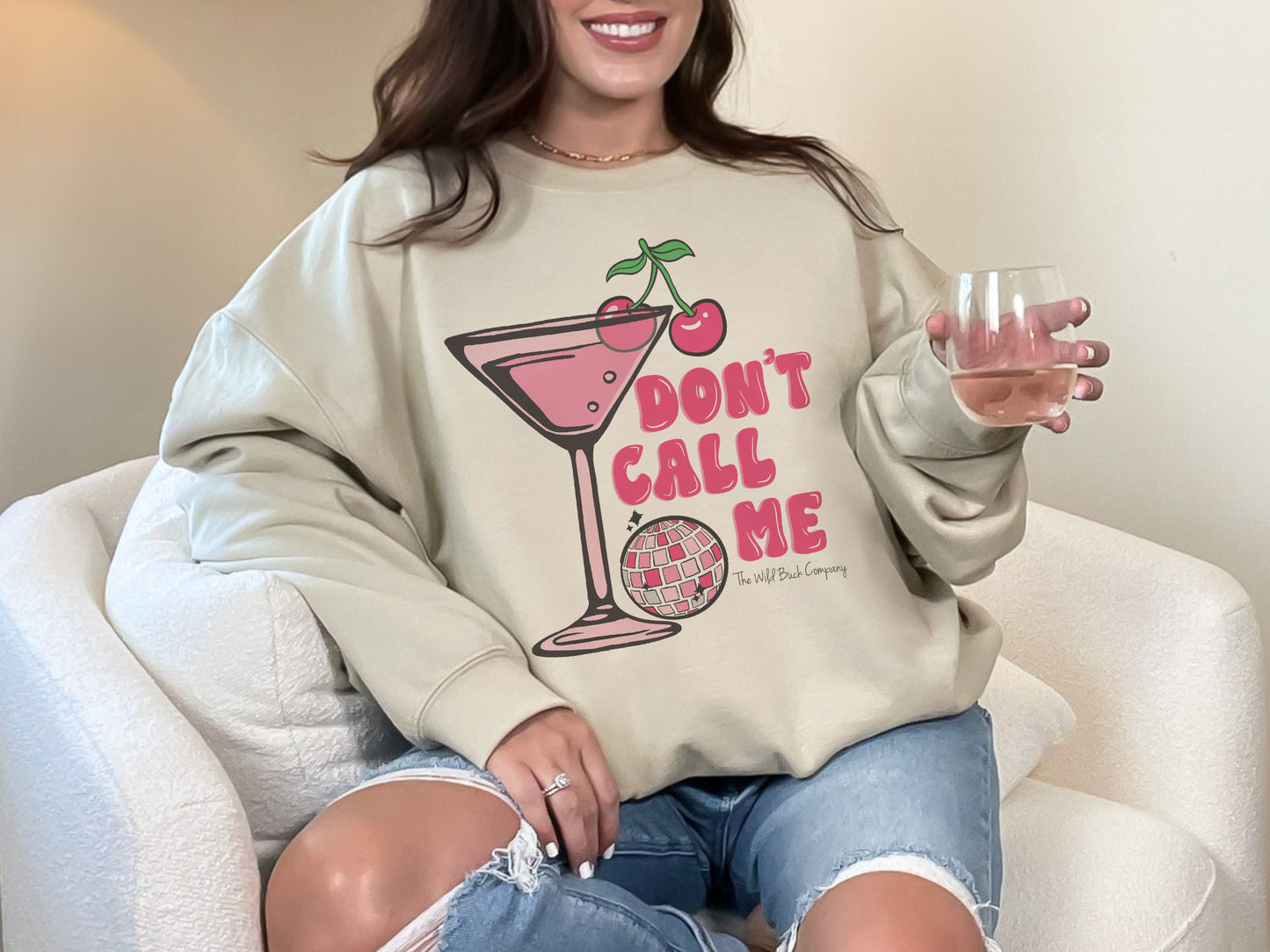 Don’t Call Me Crewneck Sweatshirt