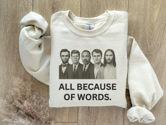 Because Of Words