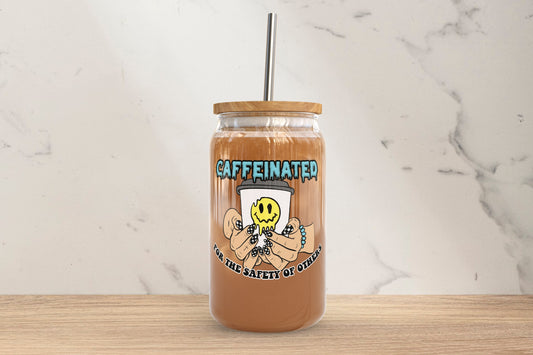 Caffeinated Glass Can