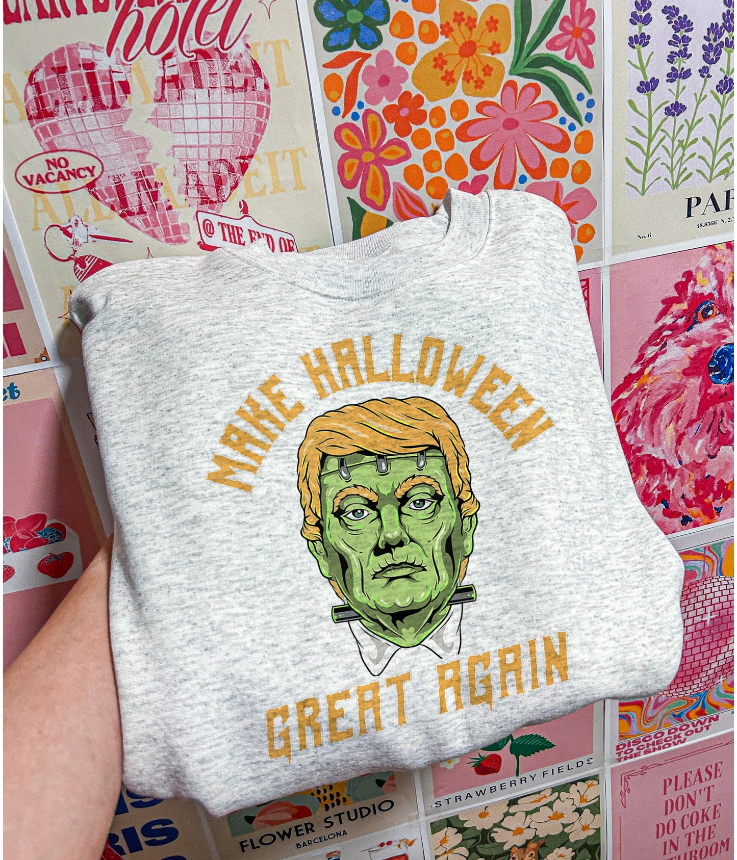 Make Halloween Great Again Crewneck Sweatshirt