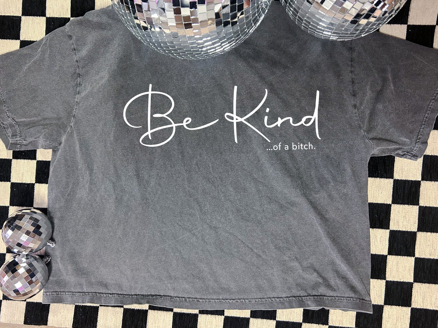 Be Kind Crop Boxy Tee