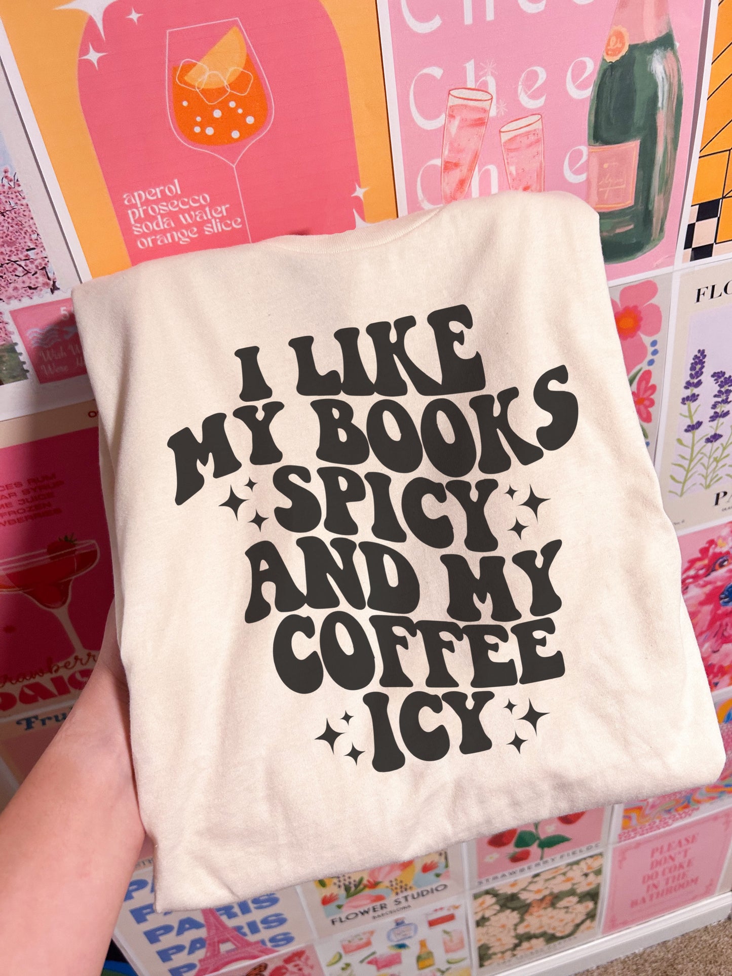 Books Spicy Coffee Icy Tee