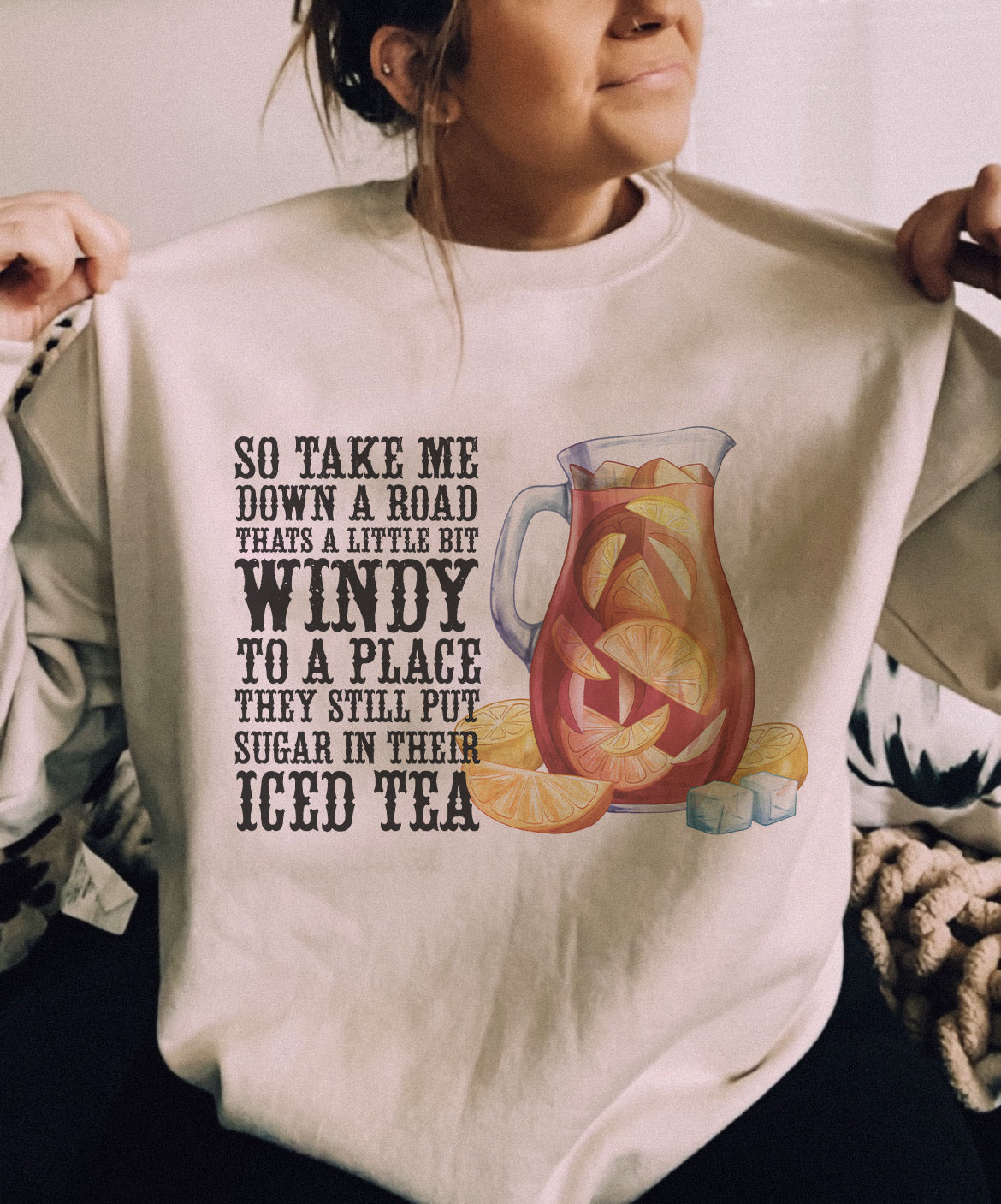 Iced Tea Crewneck Sweatshirt