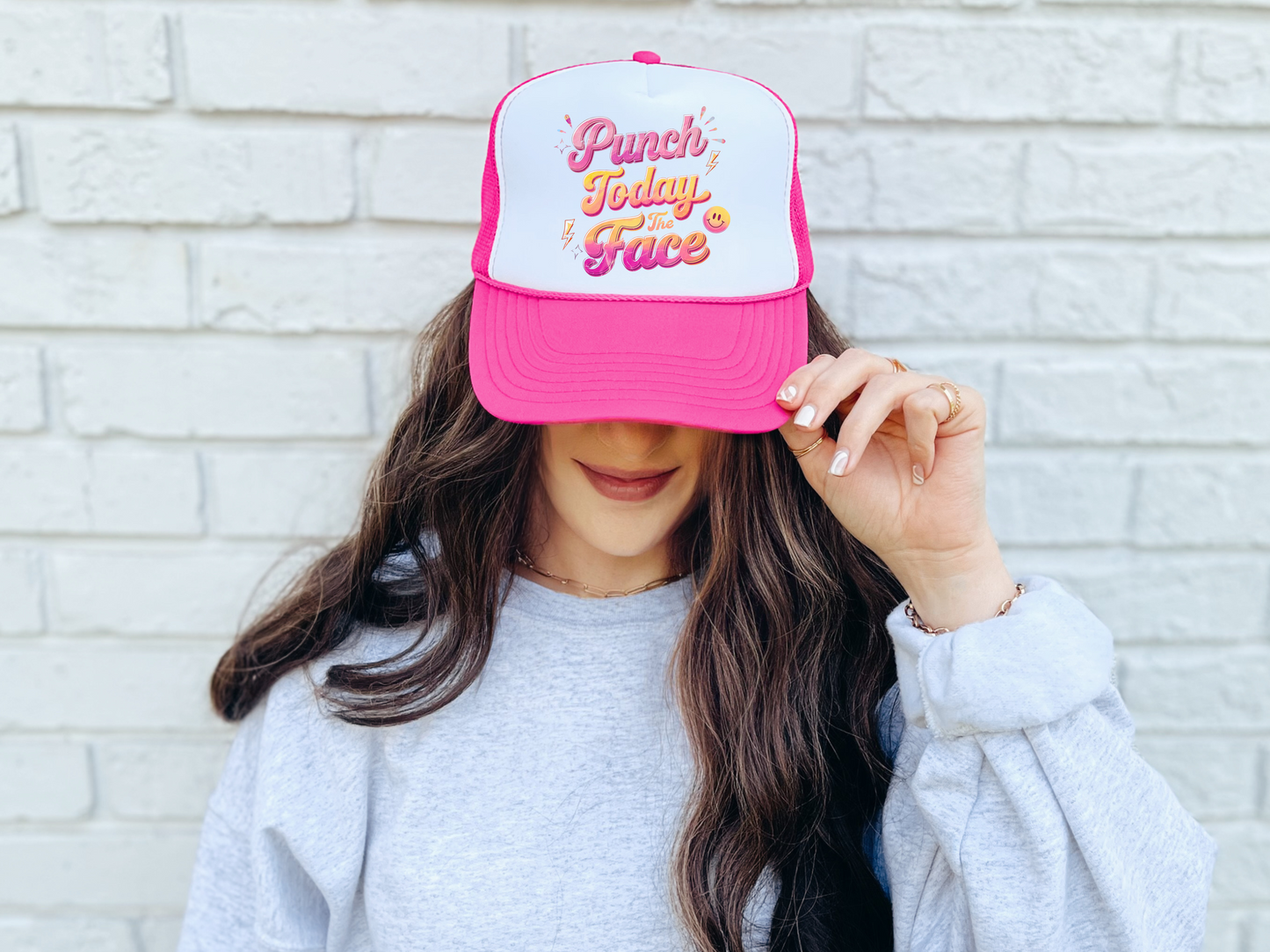 Punch Today Trucker Hat